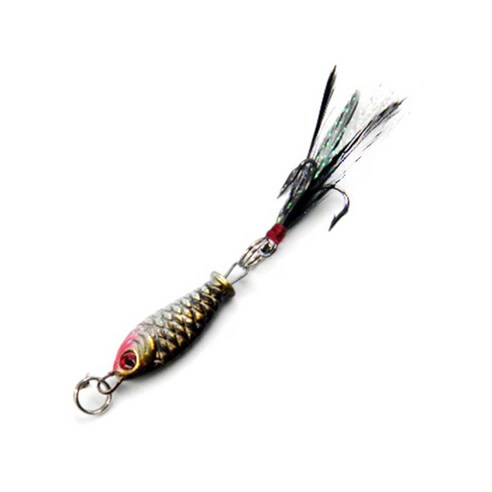 라이크미 인디언 메탈 지그 루어 3cm, A타입, 6g