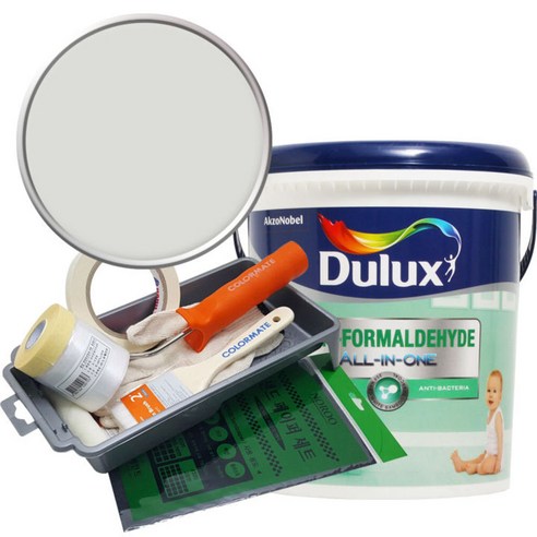 듀럭스 안티 포름알데히드 올인원 페인트 3L 세트, Resting Seagul