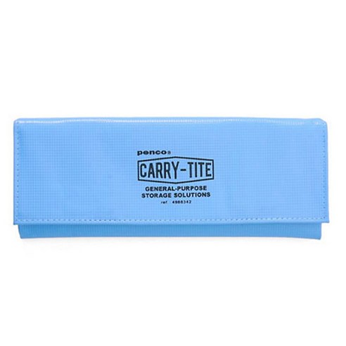 하이타이드 펜코 캐리 타이트 필통 파우치, 라이트 블루, 1개