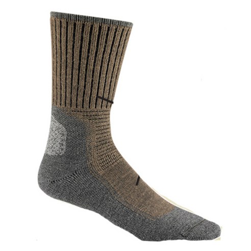 위그암 남녀공용 하이킹 아웃도어 프로 스포츠 양말 F6077, 19G Dk Khaki Heather