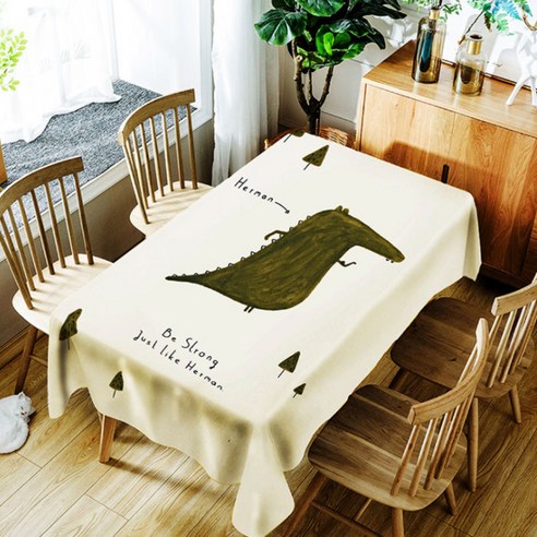 아울리빙 감성 디자인 주방 테이블보, G, 150 x 210 cm