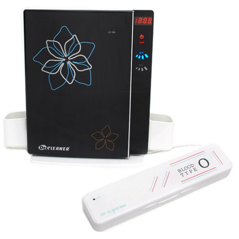 닥터크리너 가정용 칫솔살균기 BIO-103 + 휴대용 혈액형 칫솔살균기 BIO-201, 가정용(BIO-103), 휴대용(BIO-201), 블랙, O형