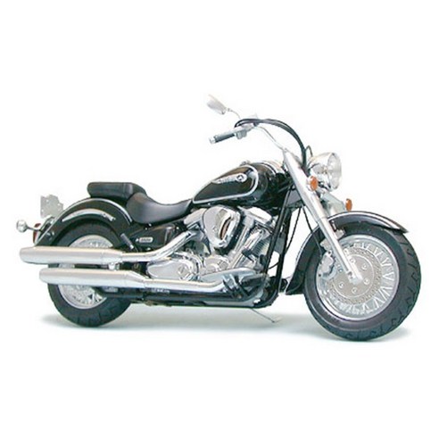 타미야 1/12 야마하 XV1600 로드 스타 프라모델 오토바이, 1개