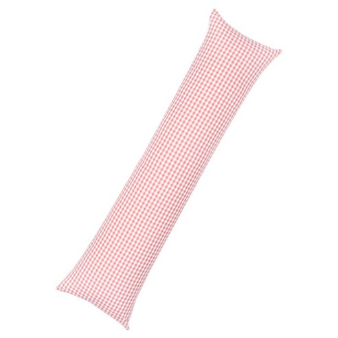 아인하우스 미니체크 바디필로우 커버, 연핑크