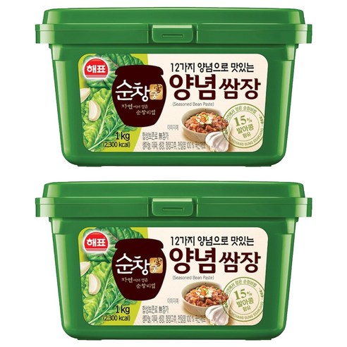 순창궁 12가지 양념으로 맛있는 양념쌈장, 1kg, 2개