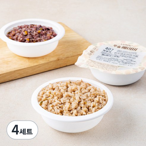 루솔 이유식 4단계 야채세트 (냉장), 540g, 4세트