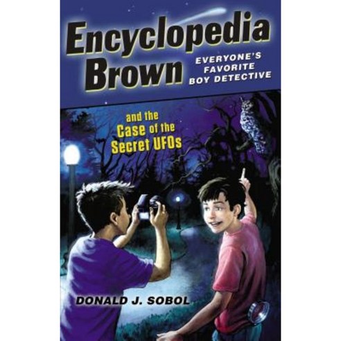 Encyclopedia Brown and the Case of the Secret UFOs Paperback, Puffin Books