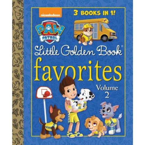 Paw Patrol Little Golden Book Favorites Volume 2 (Paw Patrol) Hardcover, Golden Books