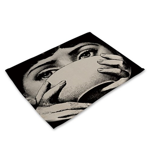 비케이 Fornasetti 식탁매트, 13, 가로 42cm x 세로 32cm