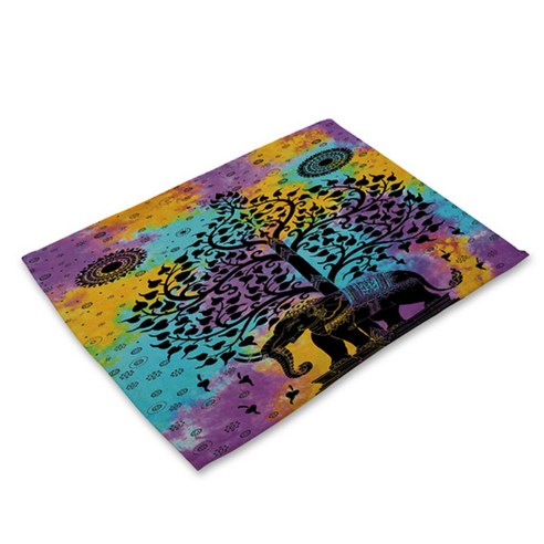 비케이 코끼리2 식탁매트, 23, 가로 42cm x 세로 32cm