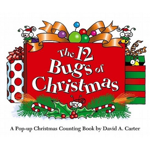 The 12 Bugs of Christmas: A Pop-Up Christmas Counting Book Hardcover, Little Simon