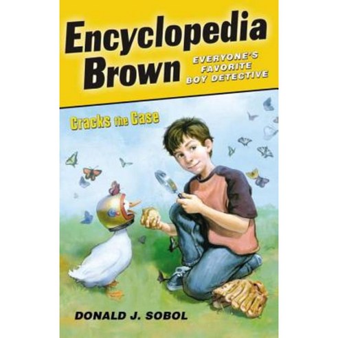 Encyclopedia Brown Cracks the Case Paperback, Puffin Books