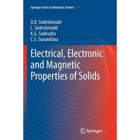 Electrical Electronic And Magnetic Properties Of Solids Paperback ...