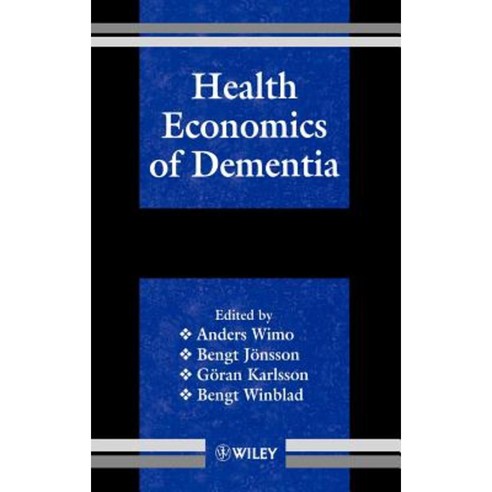 Health Economics of Dementia Hardcover, Wiley