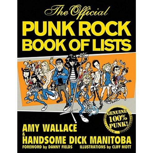 The Official Punk Rock Book of Lists Paperback, Backbeat Books