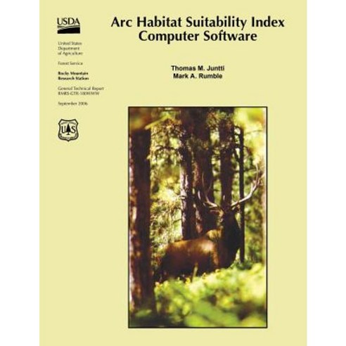 ARC Habitat Suitability Index Computer Software Paperback, Createspace Independent Publishing Platform