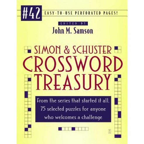 Simon and Schuster Crossword Treasury Paperback, Fireside Books