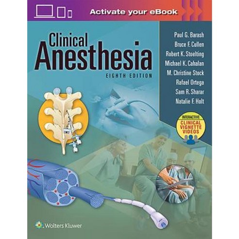 Clinical Anesthesia 8e: Print + eBook with Multimedia Hardcover, LWW