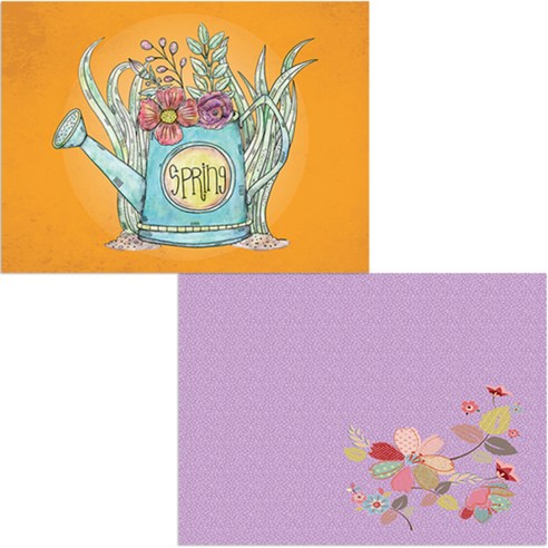 벨라 실리콘 식탁매트 꽃가지2 + 화분, 08, 385 x 285 mm, 두께 1 mm