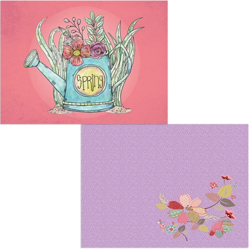 벨라 실리콘 식탁매트 꽃가지2 + 화분, 09, 385 x 285 mm, 두께 1 mm