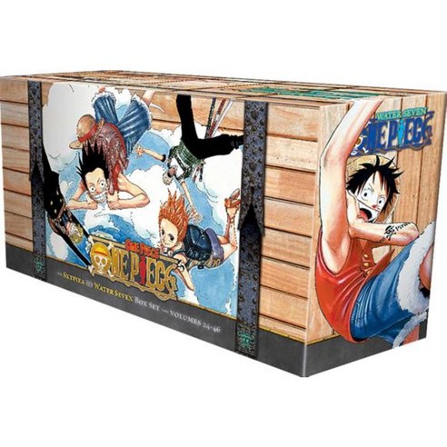 One Piece Box Set 2: Skypiea and Water Seven Volumes 24-46 Paperback, Viz Media