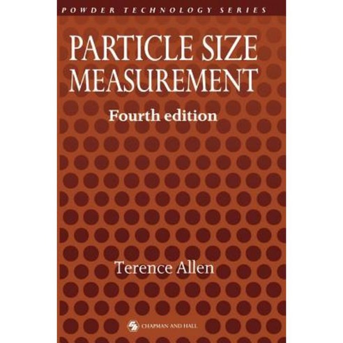 Particle Size Measurement Paperback, Springer