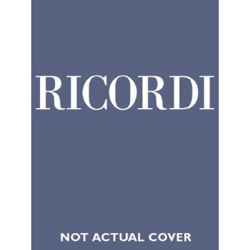Il Matrimonio Segreto: Vocal Score Paperback, Ricordi