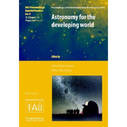 Astronomy for the Developing World (Iau XXVI Ga Sps5) Hardcover, Cambridge University Press