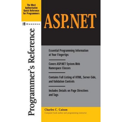 ASP.Net Programmer''s Reference Paperback, McGraw-Hill/Osborne Media