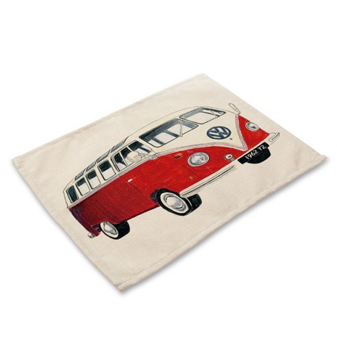 비케이 클레식 vehicle2 식탁매트, 10, 가로 42cm x 세로 32cm