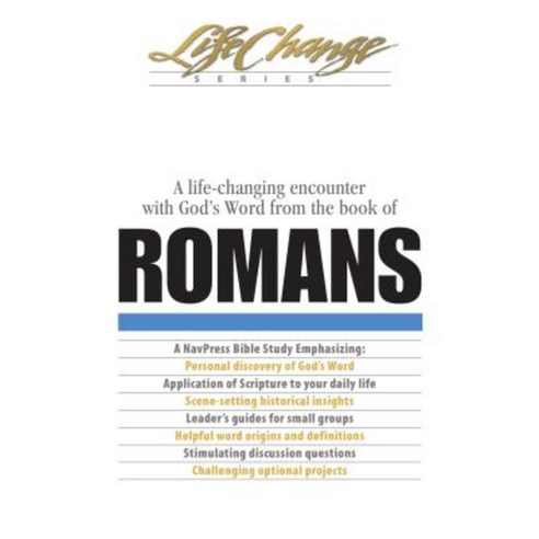 Romans: Encouragement for Your Lifetime Journey Paperback, NavPress Publishing Group