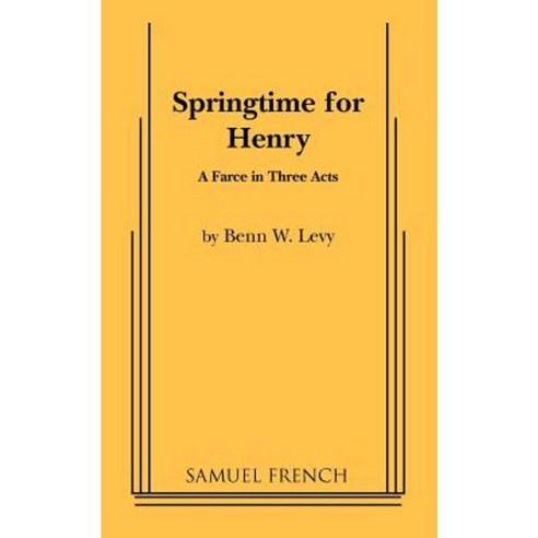 Springtime for Henry Paperback, Samuel French, Inc. - 가격 변동 추적 그래프 - 역대가
