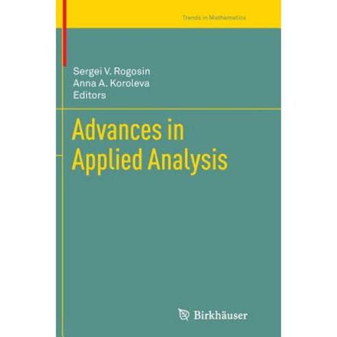 Advances in Applied Analysis Paperback, Birkhauser