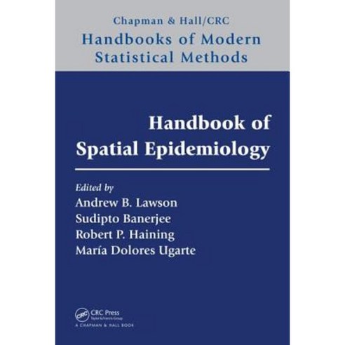 Handbook of Spatial Epidemiology Hardcover, CRC Press