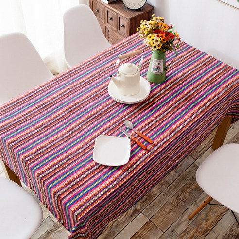 이코디 스트스네 테이블 보, 혼합 색상, 140 x 140 cm