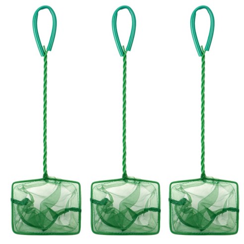 블럭마트 수족관 물고기 뜰채 3인치, 3개
