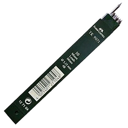 파버카스텔 제도 및 디자인 홀더심 4B TK9071, 3.15mm, 10개