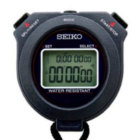 세이코 운동용 시계 W073, 검정색, 1개 
라켓스포츠