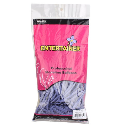 네오룬스 260N 요술풍선 100p, 파스텔라일락, 1개