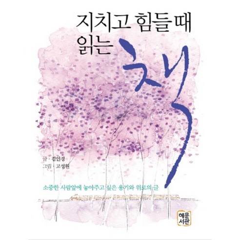 지치고 힘들때 읽는 책(소책자), 혜문서관, 김인경 저/고성원 역