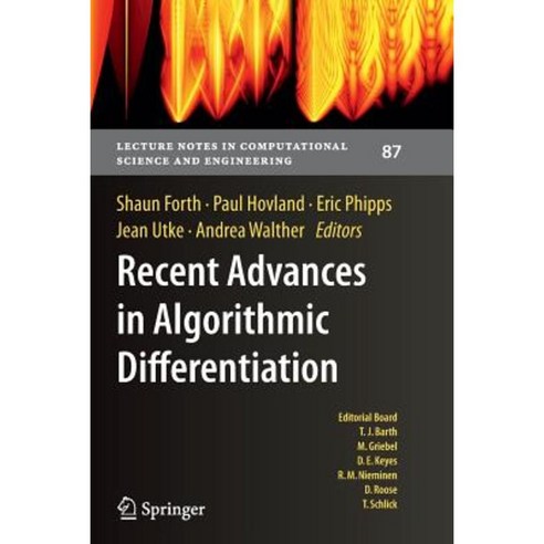 Recent Advances in Algorithmic Differentiation Paperback, Springer