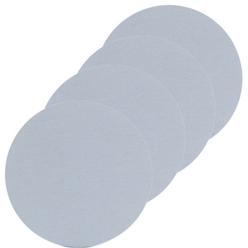 블럭마트 규조토 컵받침 겸 비누받침 원형 4p, 블루