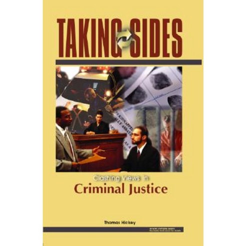 Taking Sides: Clashing Views in Criminal Justice Paperback, McGraw-Hill ...