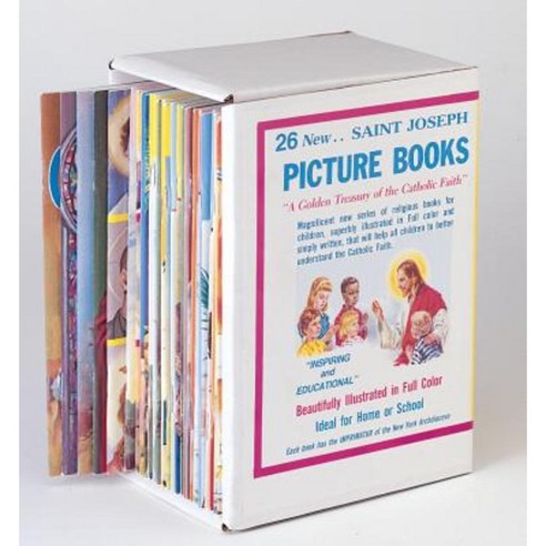 St. Joseph Picture Books (Set of 26 Books) Boxed Set, Catholic Book Publishing Corp