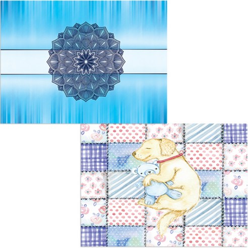 벨라 실리콘 식탁매트 낮잠 세트, 낮잠, 연꽃2, 385 x 285 mm