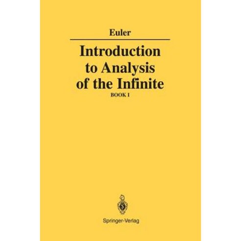 Introduction to Analysis of the Infinite: Book I Paperback, Springer