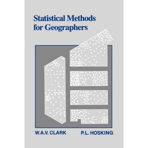 Statistical Methods for Geographers Paperback, Wiley