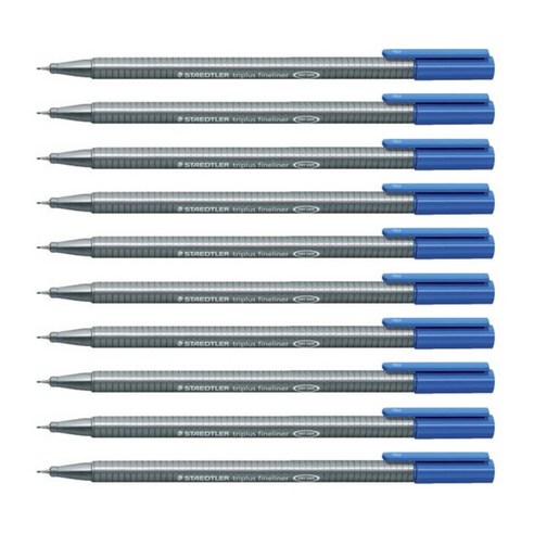 스테들러 트리플러스 화인라이너 334 수성펜 0.3mm, 30, 10개입