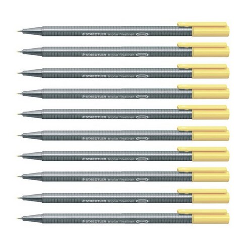 스테들러 트리플러스 화인라이너 334 수성펜 0.3mm, 10, 10개입