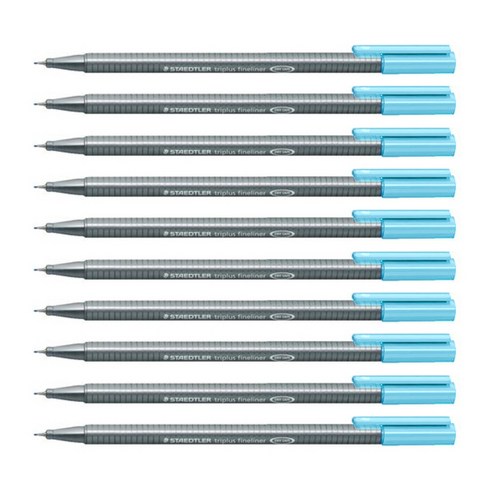 스테들러 트리플러스 화인라이너 334 수성펜 0.3mm, 34, 10개입